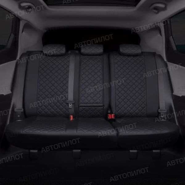 Чехлы Автопилот Экокожа Ромб на Chery Amulet Чехлы Автопилот Экокожа Ромб на Chery Amulet