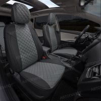Чехлы Автопилот Экокожа Ромб на Chery Amulet Чехлы Автопилот Экокожа Ромб на Chery Amulet