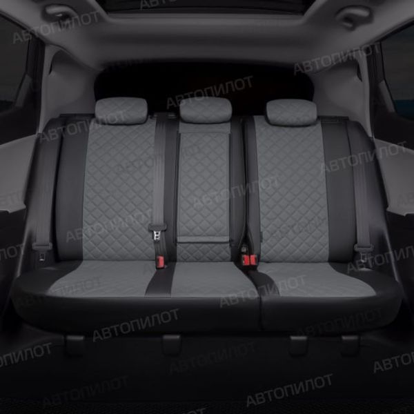 Чехлы Автопилот Экокожа Ромб на Chery Amulet Чехлы Автопилот Экокожа Ромб на Chery Amulet