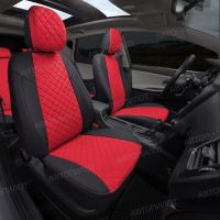 Чехлы Автопилот Экокожа Ромб на Chery Amulet Чехлы Автопилот Экокожа Ромб на Chery Amulet