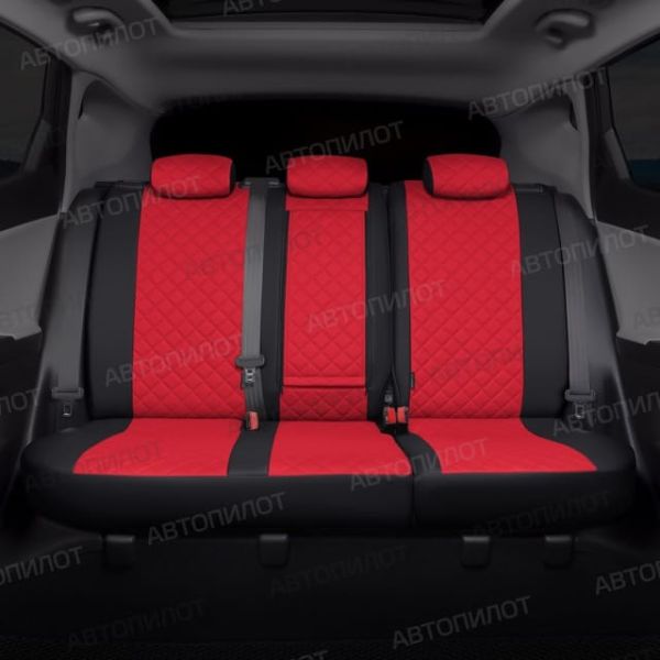 Чехлы Автопилот Экокожа Ромб на Chery Amulet Чехлы Автопилот Экокожа Ромб на Chery Amulet