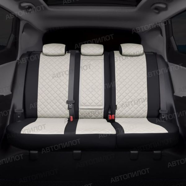 Чехлы Автопилот Экокожа Ромб на Chery Amulet Чехлы Автопилот Экокожа Ромб на Chery Amulet