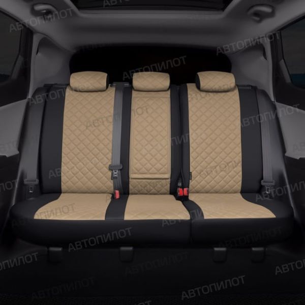 Чехлы Автопилот Экокожа Ромб на Chery Amulet Чехлы Автопилот Экокожа Ромб на Chery Amulet