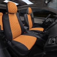 Чехлы Автопилот Экокожа Ромб на Chery Amulet Чехлы Автопилот Экокожа Ромб на Chery Amulet