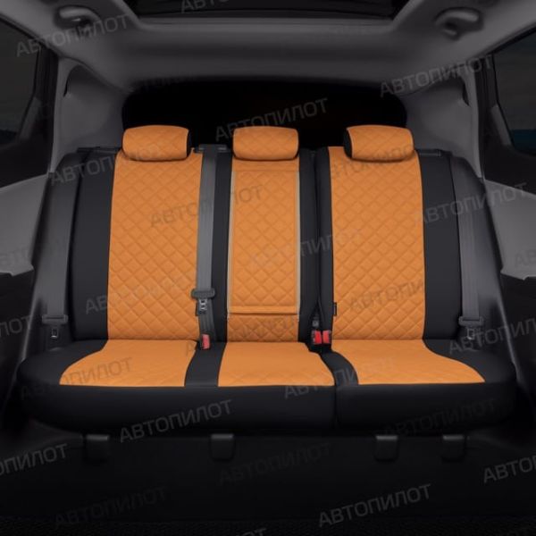 Чехлы Автопилот Экокожа Ромб на Chery Amulet Чехлы Автопилот Экокожа Ромб на Chery Amulet