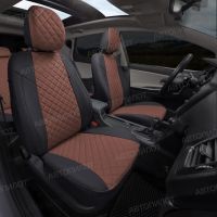 Чехлы Автопилот Экокожа Ромб на Chery Amulet Чехлы Автопилот Экокожа Ромб на Chery Amulet