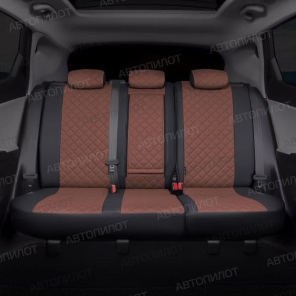 Чехлы Автопилот Экокожа Ромб на Chery Amulet Чехлы Автопилот Экокожа Ромб на Chery Amulet