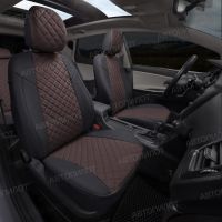 Чехлы Автопилот Экокожа Ромб на Chery Amulet Чехлы Автопилот Экокожа Ромб на Chery Amulet