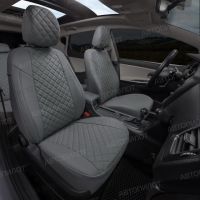 Чехлы Автопилот Экокожа Ромб на Chery Amulet Чехлы Автопилот Экокожа Ромб на Chery Amulet