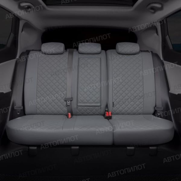 Чехлы Автопилот Экокожа Ромб на Chery Amulet Чехлы Автопилот Экокожа Ромб на Chery Amulet