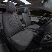 Чехлы Автопилот Экокожа Ромб на Chery Amulet Чехлы Автопилот Экокожа Ромб на Chery Amulet