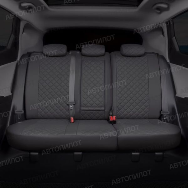Чехлы Автопилот Экокожа Ромб на Chery Amulet Чехлы Автопилот Экокожа Ромб на Chery Amulet