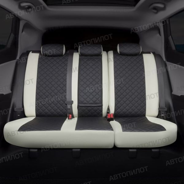 Чехлы Автопилот Экокожа Ромб на Chery Amulet Чехлы Автопилот Экокожа Ромб на Chery Amulet