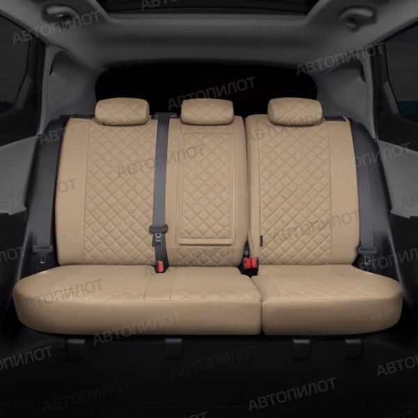 Чехлы Автопилот Экокожа Ромб на Chery Amulet Чехлы Автопилот Экокожа Ромб на Chery Amulet