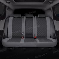 Чехлы Автопилот Экокожа Ромб на Chery Amulet Чехлы Автопилот Экокожа Ромб на Chery Amulet