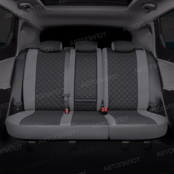 Чехлы Автопилот Экокожа Ромб на Chery Amulet Чехлы Автопилот Экокожа Ромб на Chery Amulet