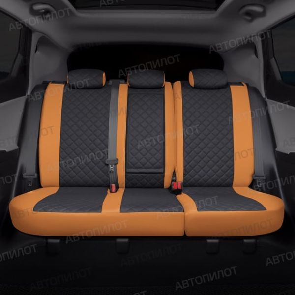 Чехлы Автопилот Экокожа Ромб на Chery Amulet Чехлы Автопилот Экокожа Ромб на Chery Amulet