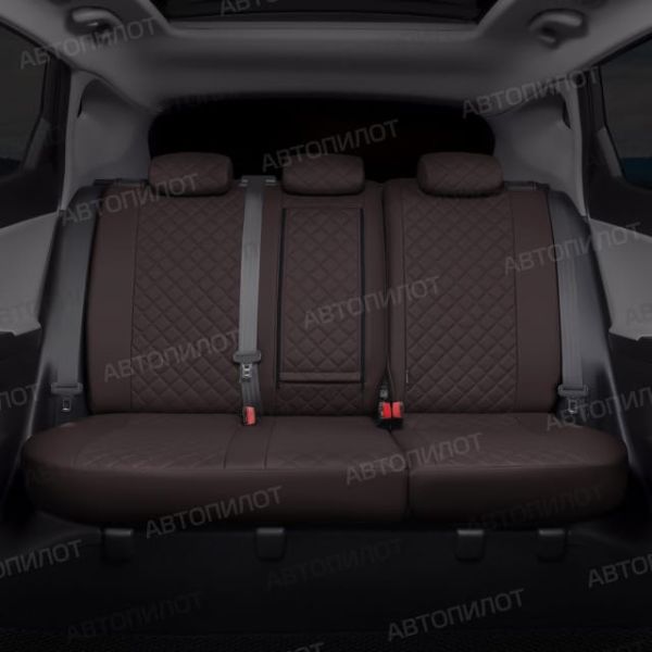 Чехлы Автопилот Экокожа Ромб на Chery Amulet Чехлы Автопилот Экокожа Ромб на Chery Amulet