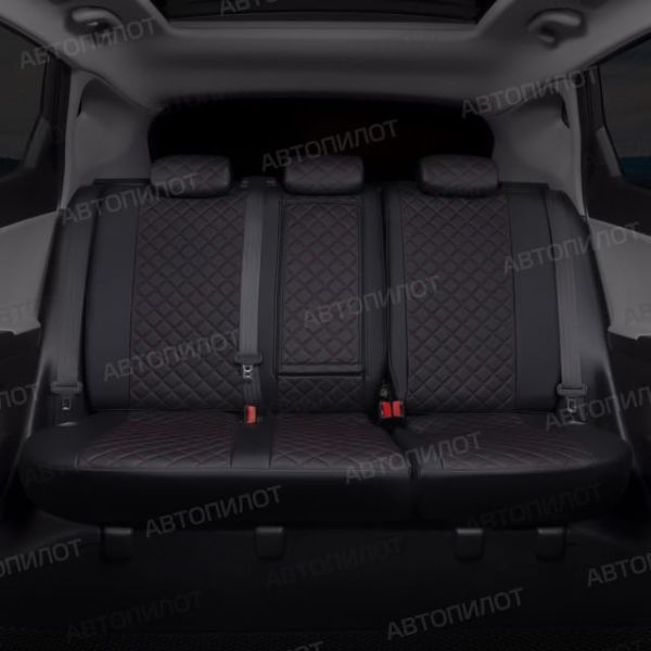 Чехлы Автопилот Экокожа Ромб на Chery Amulet Чехлы Автопилот Экокожа Ромб на Chery Amulet