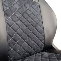 Чехлы Алькантара на Renault Kaptur с 2016+