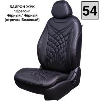 Чехлы Премиум Экокожа Байрон Президент|Жук на Skoda Karoq (2017+) Чехлы Премиум Экокожа Байрон Президент|Жук на Skoda Karoq (2017+)
