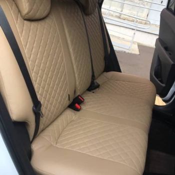 Авточехлы Автопилот темно бежевый Ромб