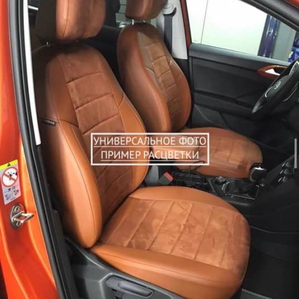 Чехлы Автопилот Алькантара на Chery Amulet