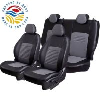 Чехлы Экокожа Турин Классик на Citroen C-Elysee 2013-2021 г.в.