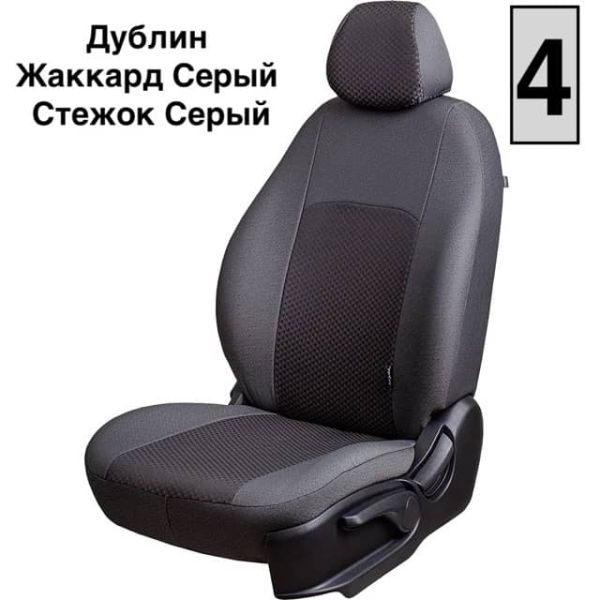 Чехлы Жаккард на Fiat Ducato 3 места 2006-2021 г.в. Чехлы Жаккард на Fiat Ducato 3 места 2006-2021 г.в.