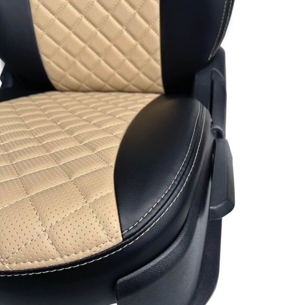 Чехлы Экокожа Ромб на Datsun on-Do (2014+)